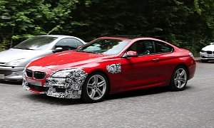 Facelift BMW 6 Series Range Goes Out for Tests, Barely Camouflaged