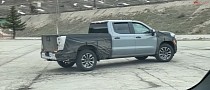 Facelifted 2022 Chevrolet Silverado 1500 Spied on Video in the Rocky Mountains