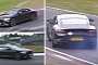 Facelifted 2024 Bentley Continental GT Caught on Video Powersliding at the Nurburgring