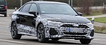 Facelifted Audi S3 Spied With Smaller Grille, Maybe BMW Can Learn a Thing or Two From It