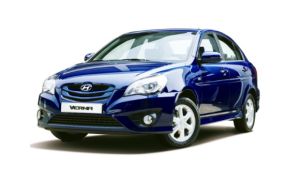 Facelifted Hyundai Accent First Photos