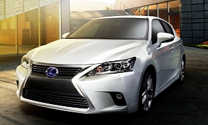 Facelifted Lexus CT 200h, First Official Photos Released