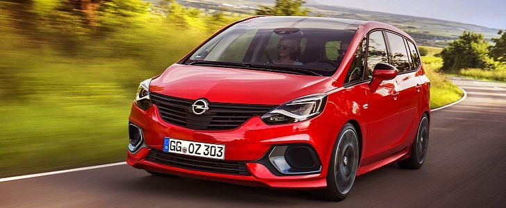 Opel Zafira facelift officiell