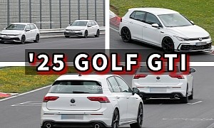 Facelifted VW Golf GTI Is Ashamed of Wearing Eyeliner When Rolling in Pairs