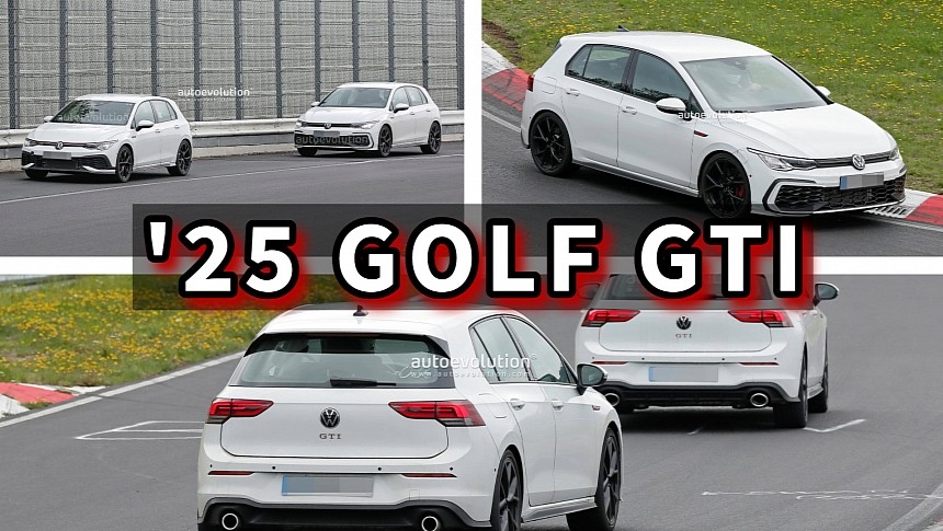 2025 VW Golf GTI Unofficially Shows Its Visual Secrets Before Grand  Unveiling - autoevolution