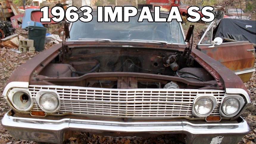 1963 Impala SS junkyard find