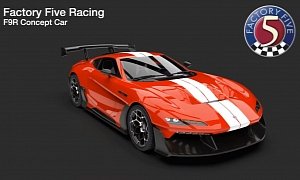 Factory Five Racing Unleashes 9.5-liter V12 Supercar, F9R Cranks Out 750 HP