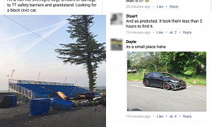 Failed Isle of Man TT Hit and Run Sees Police Busting Silly Civic Type R Driver