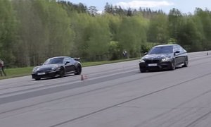 Fair or Not? Tuned BMW M5 Drag Races Porsche 911 GT3 PDK – Video