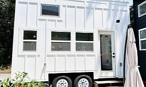 Fairytale Home on Wheels With a Tiny Loft Redefines Modern Living Luxury