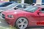 Fake Dodge Charger Convertible Is Actually a Ford Mustang, Has Huge Wheels