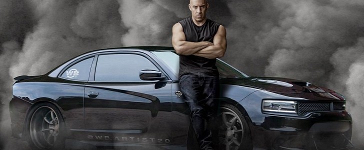 Fake Fast 9 Poster Gives Dom a Modern Dodge Charger Coupe
