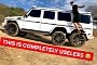 Fake Mercedes-AMG G63 6x6 Wagon Is No Good, Gets Stuck Offroad
