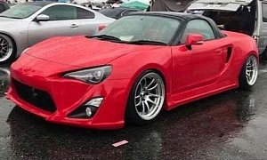 Fake Toyota 86 Convertible Is Actually An MR2