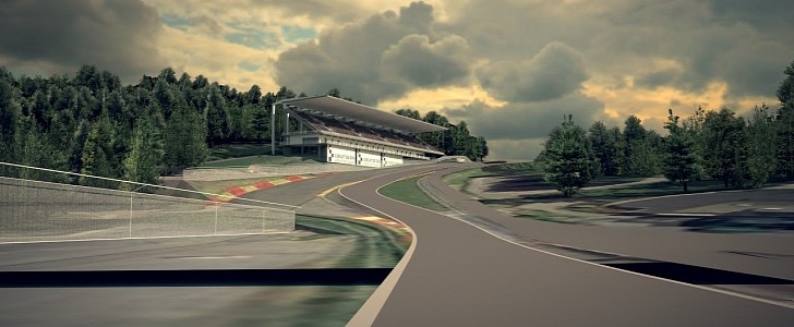 Updated Eau Rouge