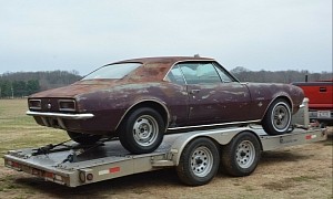 Family-Owned 1967 Chevrolet Camaro Alabama Barn Find Flexes Original V8 Power