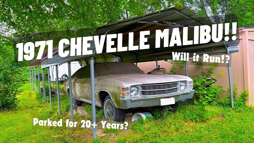 1971 Chevrolet Chevelle Malibu last ran in 1999