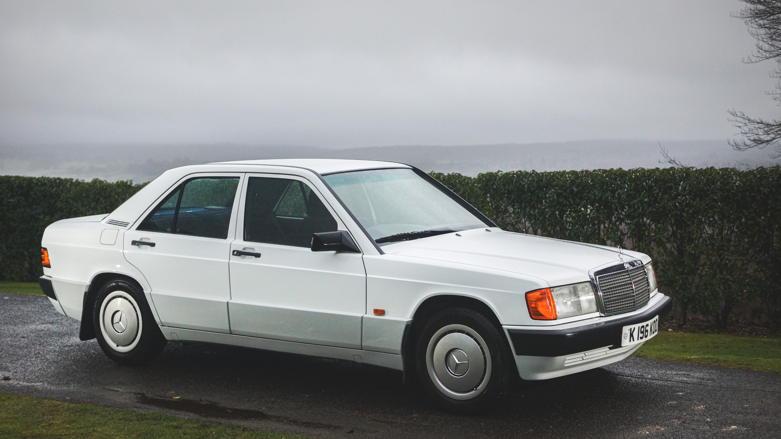 Family-Owned Mercedes 190E Is a Snow Stroll Down Memory Lane -