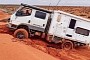 Family Van Stuck in the Desert Recovered One Month Later, With Help From an Unimog