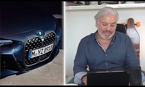 Famous Car Designer Criticizes Oversized Kidney Grille of the G22 BMW 4 Series