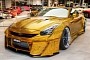 Famous "Engraved Gold" Nissan GT-R Widebody for Sale, Looks Like an Opulant JDM