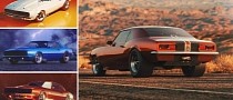 Famous Hot Wheels 1967 Chevy Camaros Look Surreal Because Now They're CGI Art