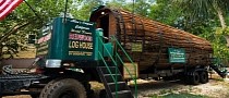 Famous Redwood Log House Motorhome Is for Sale on eBay for Over $11 Million