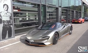 Famous YouTuber Drives a McLaren Speedtail on Autobahn, Doesn't Go Full Throttle