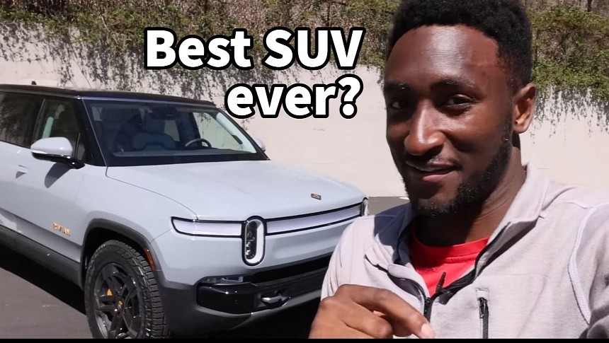 MKBHD reviews the Rivian R1S
