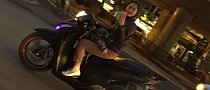 Fan Takes Dangerous Picture of David Beckham while Riding a Scooter in Traffic