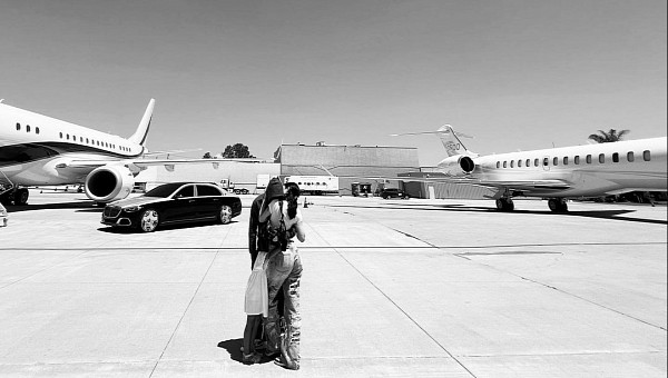 Kylie Jenner and Travis Scott's Private Jets