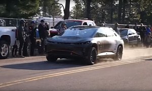Faraday Future's FF91 Is Lightning Quick at Pikes Peak