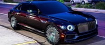 Fashion Candlemaker's Two-Tone Bentley Flying Spur W12 Feels Posh on Forgiato 24s
