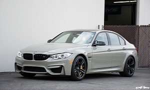 Fashion Grey BMW F80 M3 Has a Fjord Blue Interior and It's Stunning