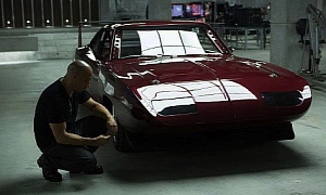 Fast and Furious 6 Screenshot: Vin Diesel Drives Dodge Charger Daytona