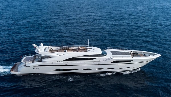 Superyacht Fast & Furious is the only AB 145 model in the world, very fast 
