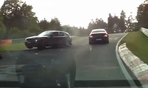 Fast Nurburgring Drive Goes Badly Wrong for BMW 1-Series Driver