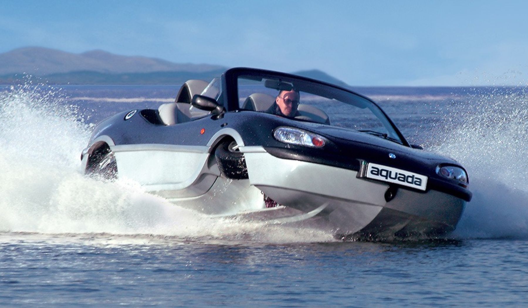 WaterCar, whether on land or sea, off to speedy start