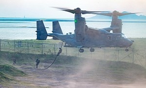 Fast-Roping Out of a CV-22 Osprey Is Dangerous Stuff, Made Easy by Special Forces