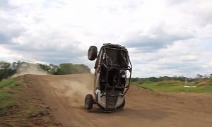 Fast Scary Crash Shows How Tough the Polaris RZR Is