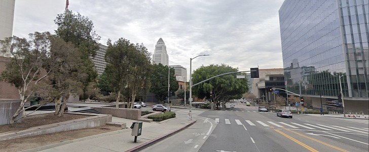 Vista de la calle de Google Maps