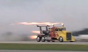 Fastest Jet-Powered Truck Has 36,000 HP