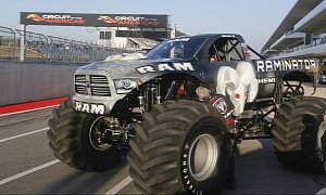 Fastest Monster Truck In the World Record Goes to the Raminator of Hall Brothers Racing