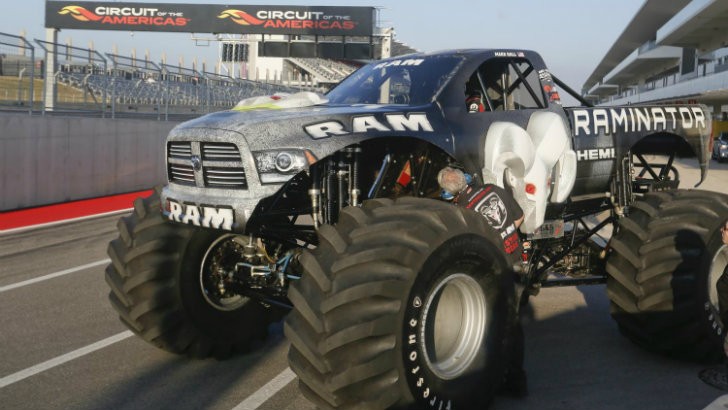 Raminator monster truck of Hall Brothers Racing