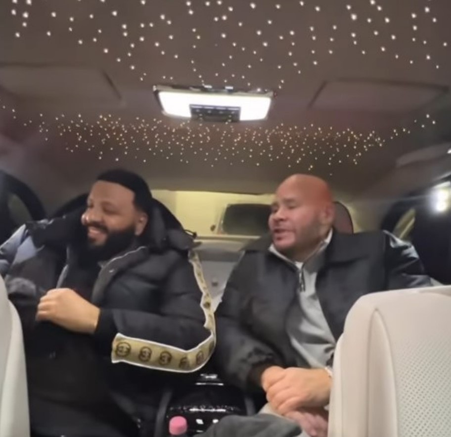 Fat Joe and DJ Khaled Live It Up in Paris While Riding in a Rolls
