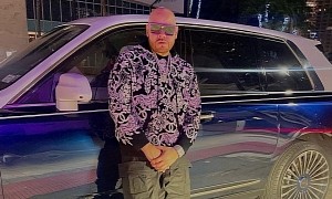 Fat Joe Goes Back to Flaunting a Rolls-Royce Cullinan With a Two-Tone Exterior