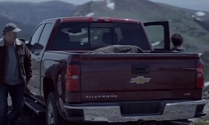 Father and Son Camping Trip: Chevrolet Silverado Ad