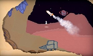 Father and Son Launch Physics-Based Rocket Game
