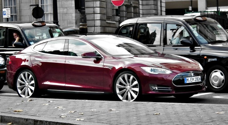 Tesla Model S in the UK