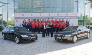 FC Bayern Gets New Company Cars from Audi